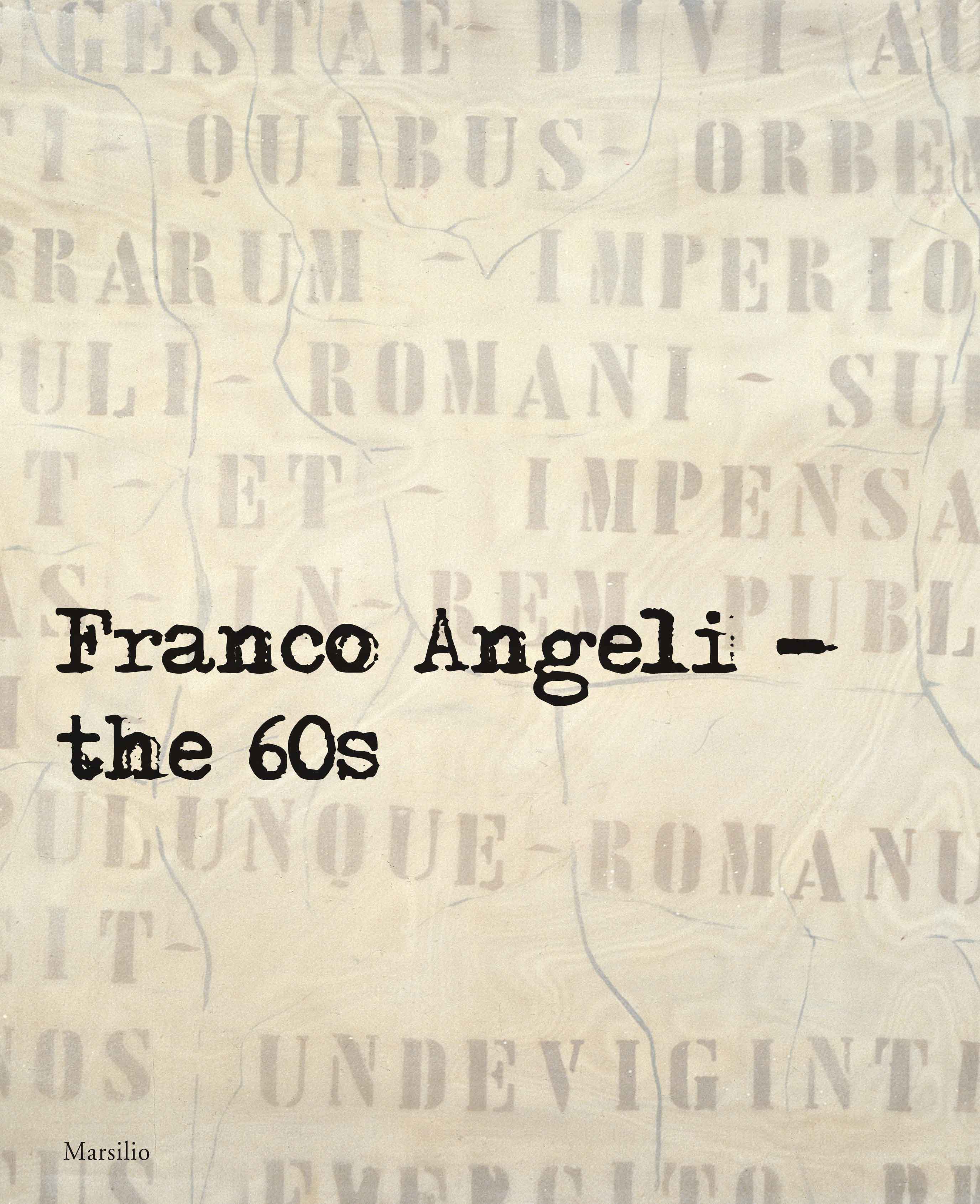 Franco Angeli. The 60s